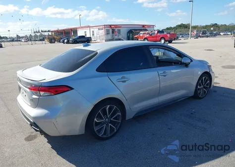 2022 Toyota Corolla Se из США, поврежденный, VIN 5YFS4MCE3NP105625